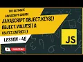 Looping Objects Object Keys - Object Values