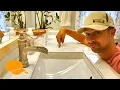 Save and Create Your Dream Vanity on a Budget DIY Tile Countertop with Schluter Profiles