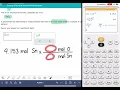 ALEKS Finding mole ratios from chemical formulae