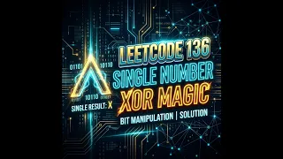 LeetCode 136 Single Number in less than 5 minutes Bit Manipulation