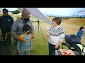 【車中泊オフ会】静岡の元学校にできた、新しい遊び場！トライアルパーク蒲原で、BBQ車中泊オフ会参加してきた。【湘南移住／犬とハイエースキャンピングカー】