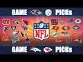 NFL Picks Predicting EVERY GAME Week 4