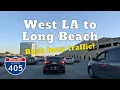 Download Lagu [5K] West LA to Long Beach - Driving in Los Angeles, California - 405 Freeway, Rush Hour Traffic