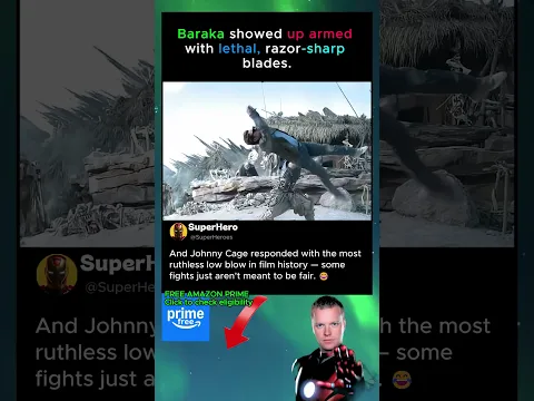 Baraka Didn't Show Up to Fight… He Came ARMED! 😳🔥😂#shorts #movierecap #filmrecap