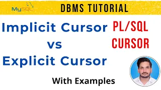 cursor in dbms in hindi cursor in database programming cursor in plsql