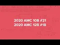 2020 AMC 10B AMC 12B