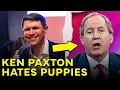 Ken Paxton is anti-puppy James Talarico TORCHES Opponent LIVE