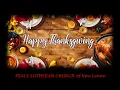 Thanksgiving Service 2021