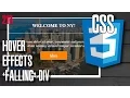 Front End CSS Hover Effects - Falling Div