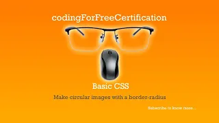 Basic CSS Make Circular Images with a border-radius freecodecamp 12 of 44