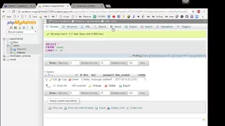 Codeanywhere Tutorials Query database