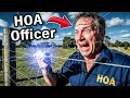 HOA Officers Trespassed My Farm.. I Put Up Electric Fences To Stop Their Patrols!