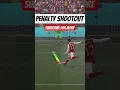 Arsenal vs Liverpool | Penalty Shootout Highlights #shorts