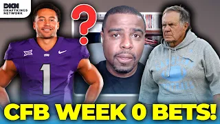 2026 College Football Week 0 BETS