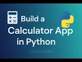 Build a Calculator App in Python GUI Programming Tutorial for Beginners