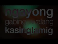 Sponge Cola - Kailangan Kita (lyric video, official)