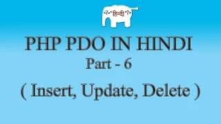 PHP Tutorial in Insert Update Delete Part-6
