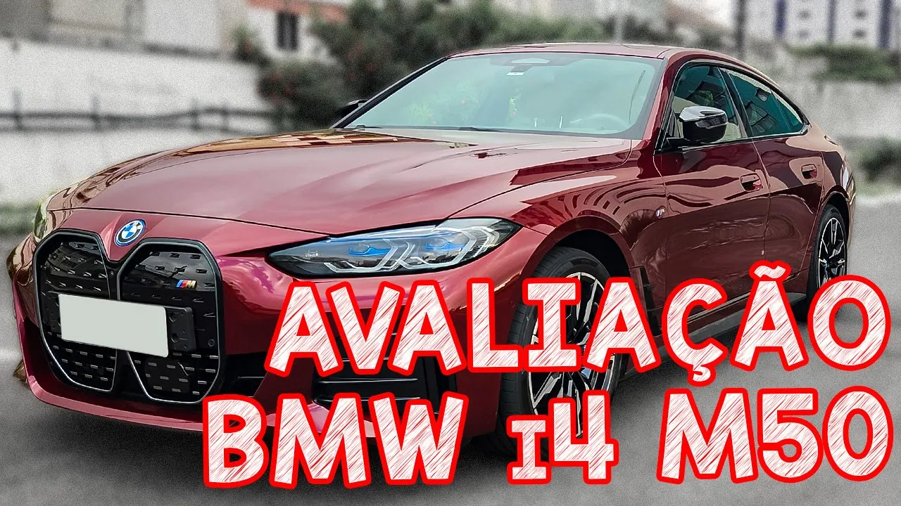 Avaliação BMW i4 M50 2024 - A MAIS DIVERTIDA BMW QUE JÁ DIRIGI! Carro Chefe