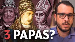 A Igreja Católica já teve 3 PAPAS ao mesmo tempo?