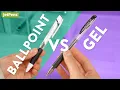 Which is BETTER Ballpoint Vs Gel Pens
