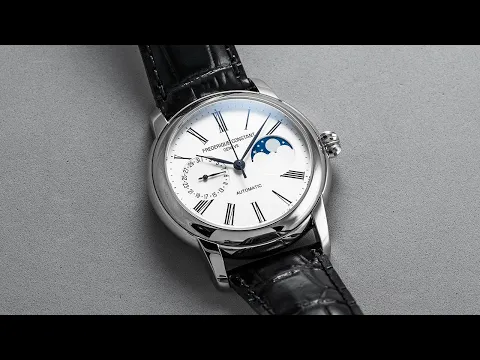 Download MP3 A Tasteful Moonphase Watch With An In-House Movement -  Frederique Constant Classic Moonphase