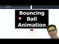 Bouncing Ball Animation Animating Shapes PyAngelo