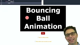Bouncing Ball Animation Animating Shapes PyAngelo