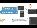 Revit dynamo Delete text or value in a specified parameter with dynamo player