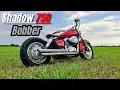 Shadow 750 Bobber Build The Honda-Davidson