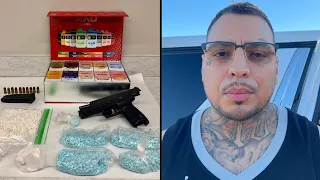 Over 600 grams of fentanyl flourofentanyl among drugs seized from suspected gang member GCSO says