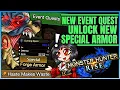 NEW RISE EVENT QUEST - Unlock New Special Armor Layered Armor