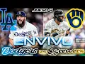 Los Angeles Dodgers VS Milwaukee Brewers EN VIVO JUEGO 4 Domingo 16 De Agosto MLB EN ESPANOL