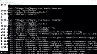 Comparable Interface Sorting In Collection compareTo In