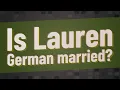 Is Lauren German married