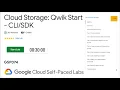Cloud Storage Qwik Start - GSP074 Google Cloud Skills QUICK-GCP-LAB 2024