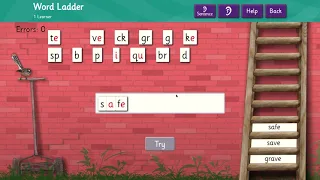 StepsWeb - Word Ladder Introduction