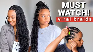 3 Hour NEW Mermaid Boho Braids Crochet Braids Protective Style