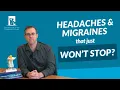 Headache Relief - stop chronic headaches from coming back