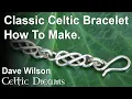 Classic Celtic Knot Bracelet How to make with simple tools No 1