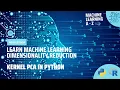 Learn Machine Learning Dimensionality Reduction - Kernel PCA in Python Language