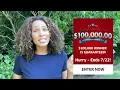 One Week Left To Enter To Win 100 000 00