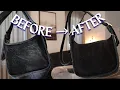 How to Clean a Suede Vintage Coach Berkeley Bag