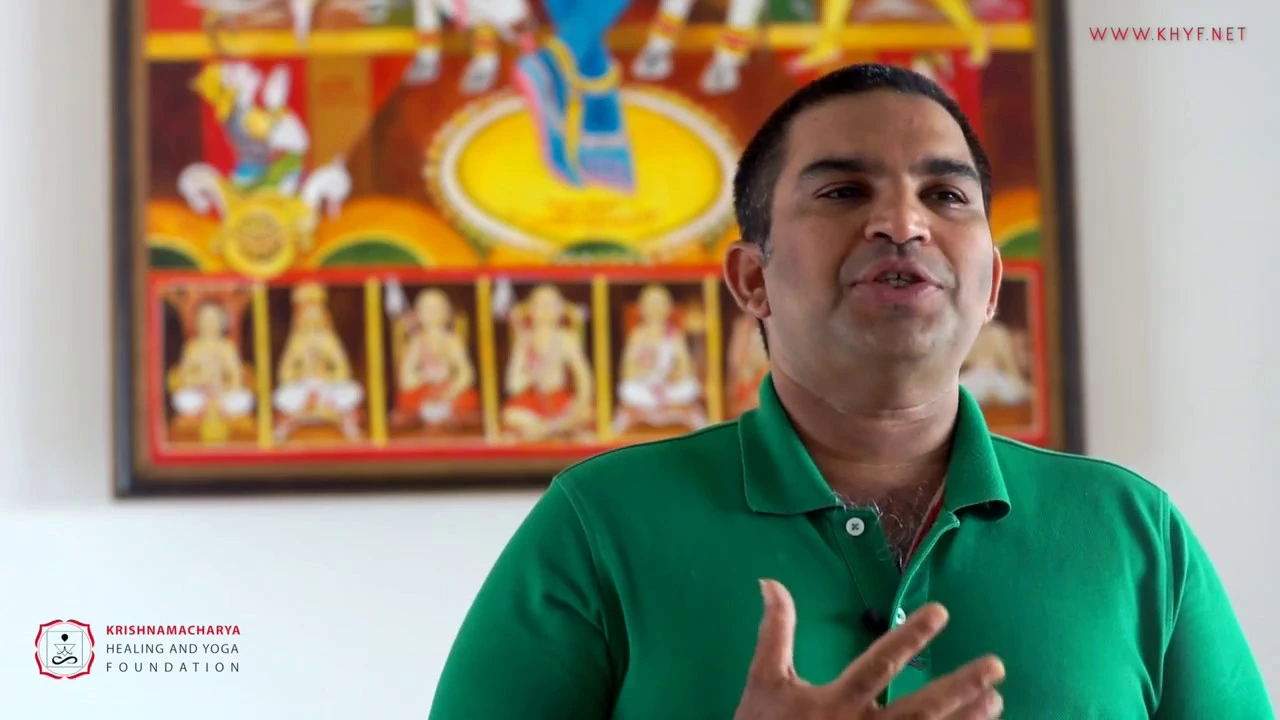 Patanjali's Yogasutra | Dr. Kausthub Desikachar | YS II.7 & II.8  | 15 July 2017