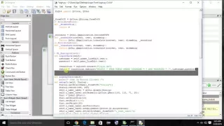 Python PyQt Authentication of User for Login