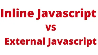 How to write Javascript Learn about internal external and inline JS