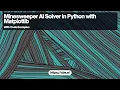 Minesweeper AI Solver in Python with Matplotlib