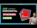 Scroll-Based Horizontal Stacking Card Effect with Elementor and GSAP