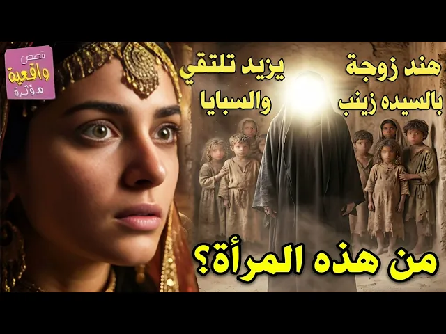 قصة لقاء هند زوجة يزيد بالسيده زينب والسبايا ؟ لماذا تفاجأت وماذا قالت وماذا فعلت