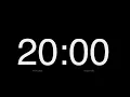 20 Minutes Minimal Timer Simple and Minimal Countdown