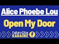 Download Lagu Alice Phoebe Lou - Open My Door [Karaoke]